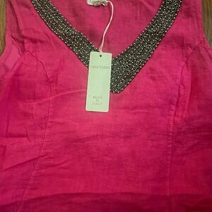 Pink Beaded Women's Dress